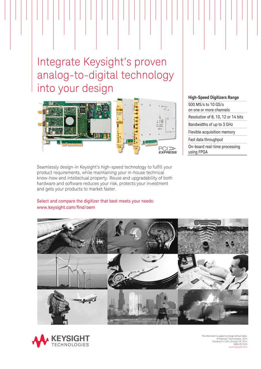 Analog to Digital Technology HighSpeed Digitizer PDF Asset Page